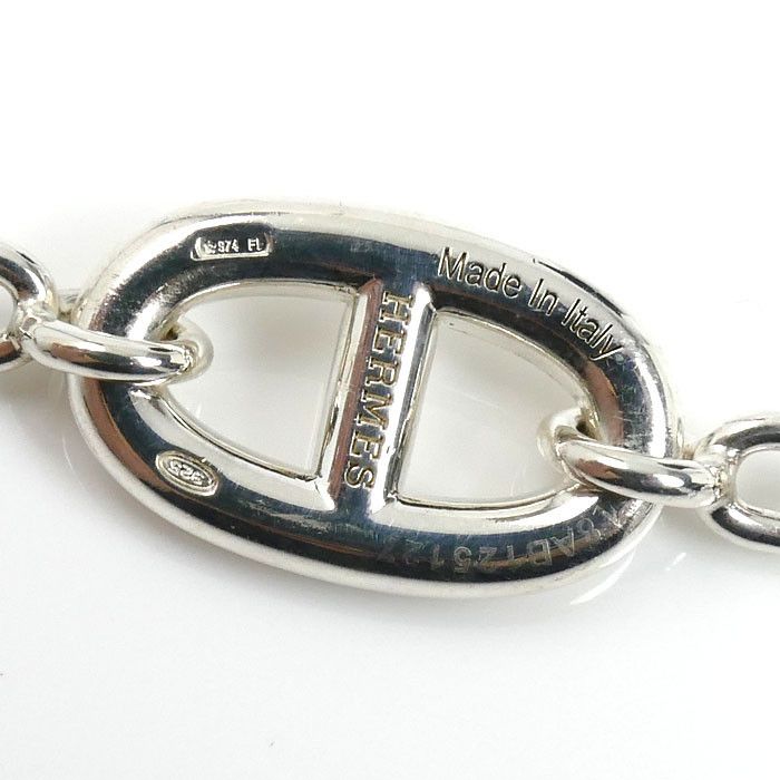 Hermes Hermes Hermes Farandole Silver925 Bracelet Metal Bracelet DUTY FREE for USA Size ONE SIZE - 5 Thumbnail