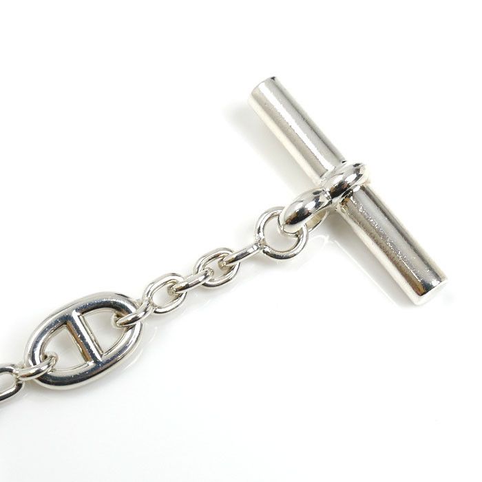 Hermes Hermes Hermes Farandole Silver925 Bracelet Metal Bracelet DUTY FREE for USA Size ONE SIZE - 4 Thumbnail