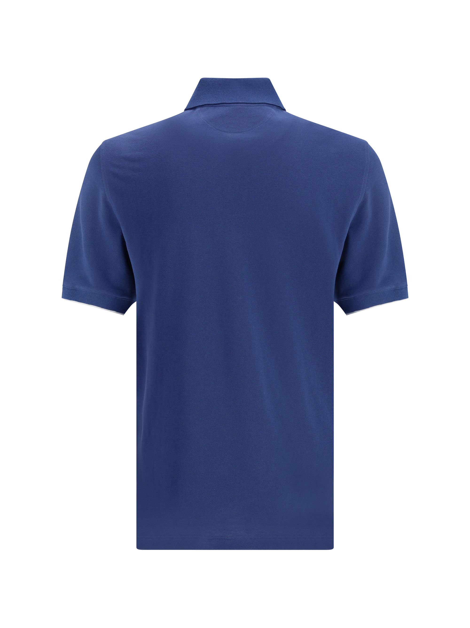 Brunello Cucinelli Cotton Polo Shirt Size US L / EU 52-54 / 3 - 2 Thumbnail