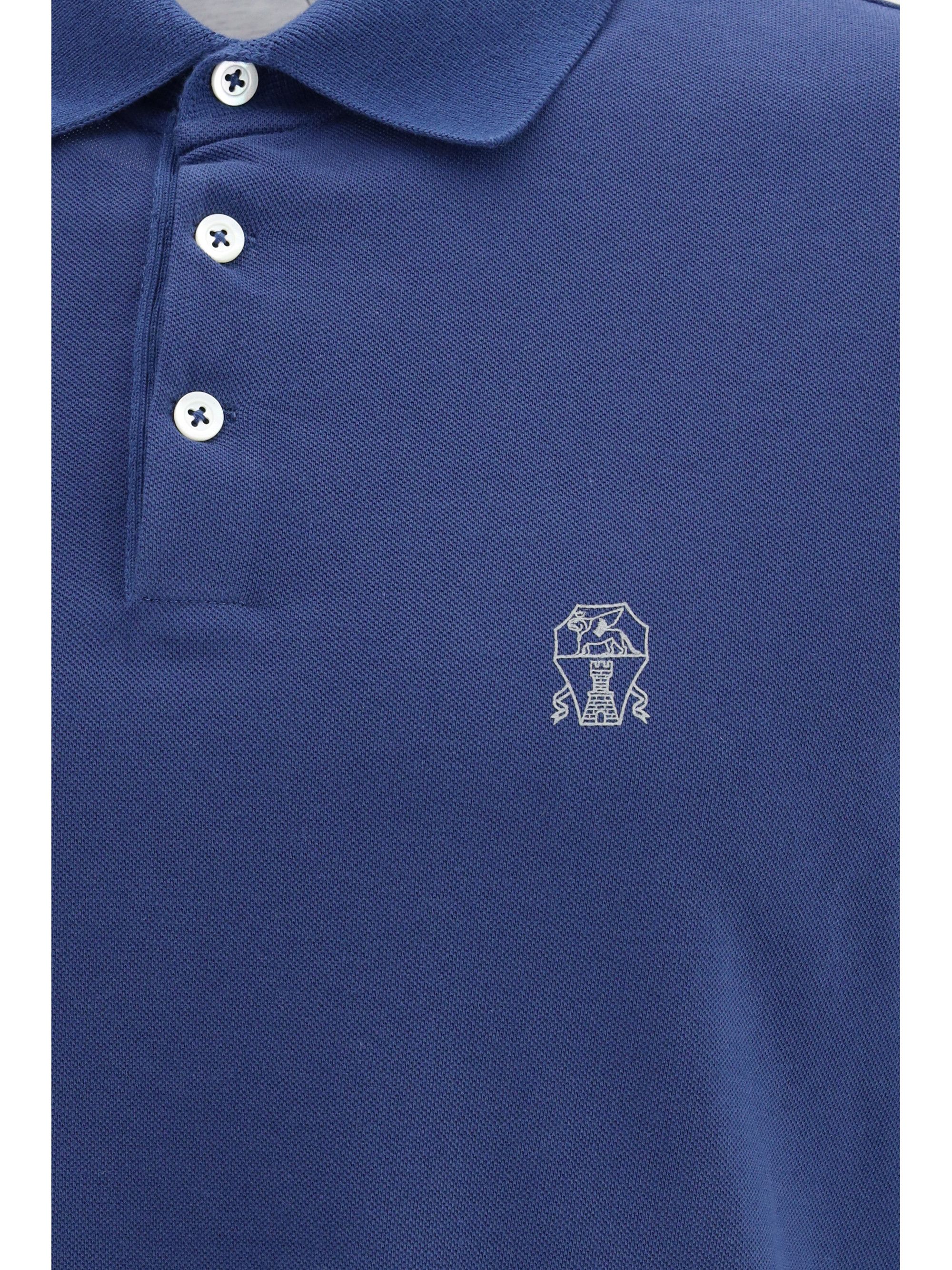 Brunello Cucinelli Cotton Polo Shirt Size US S / EU 44-46 / 1 - 3 Thumbnail