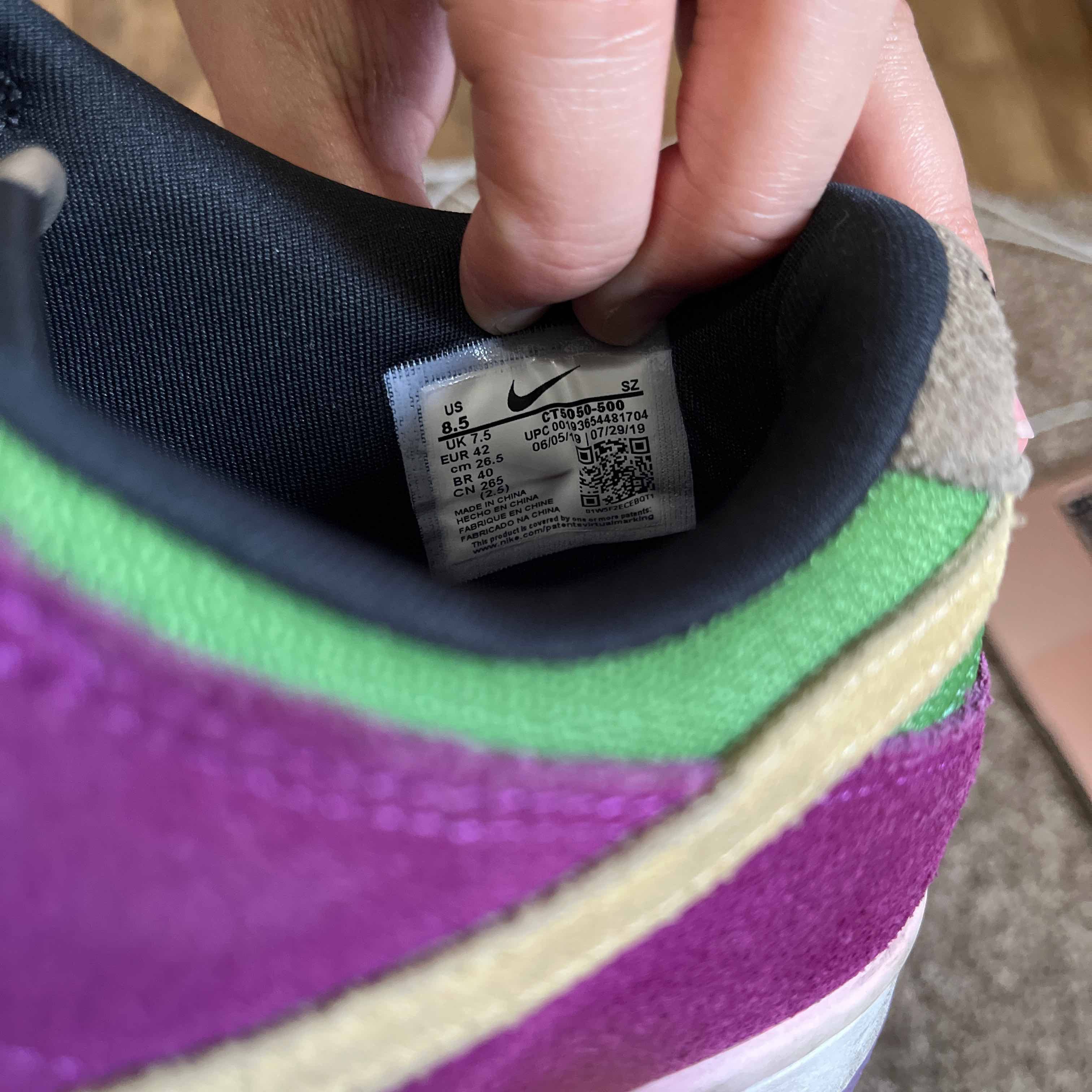 Nike Dunk Low SP Retro Viotech 2019