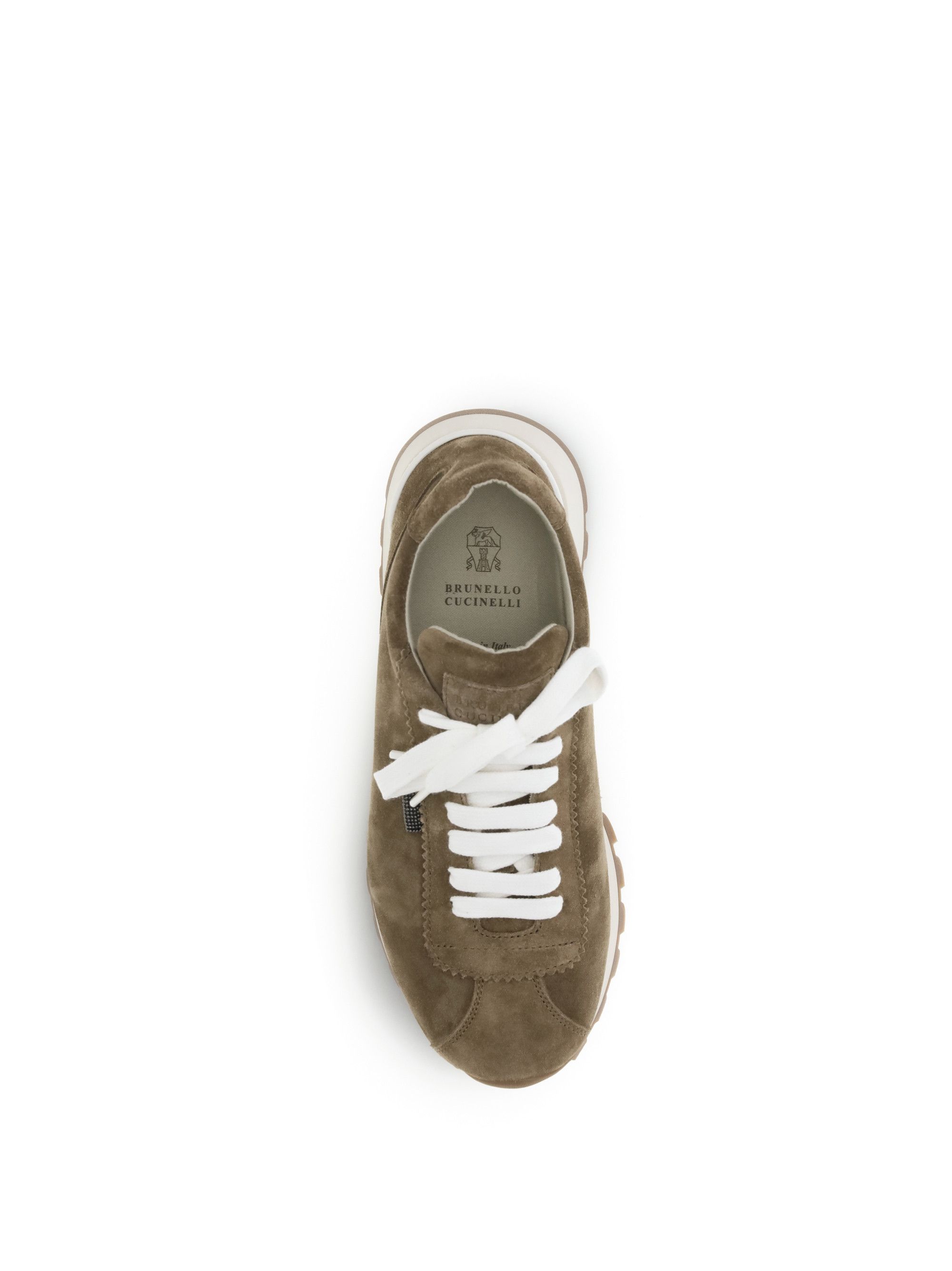 Brunello Cucinelli Sneakers with iconic embellishments Size US 11 / IT 41 - 4 Thumbnail