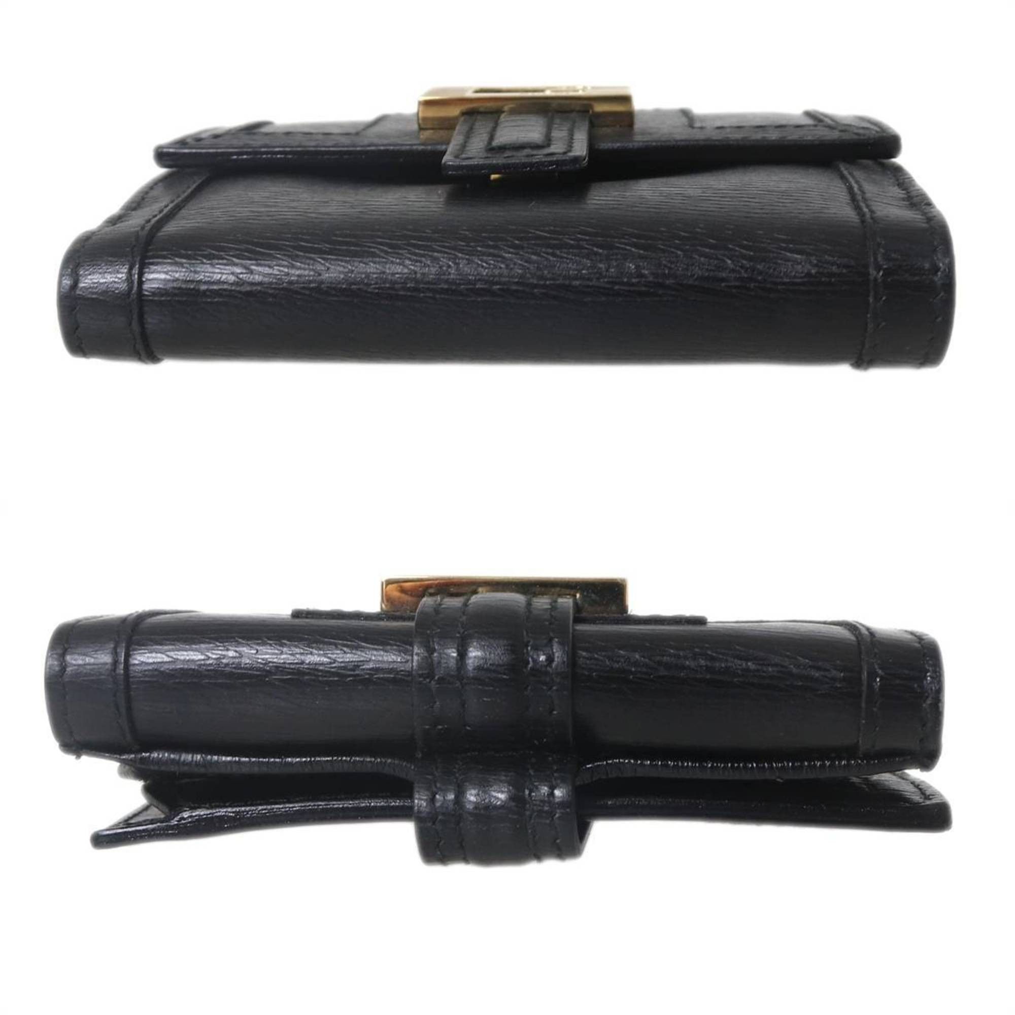 Gucci GUCCI Tri-fold Wallet Black 035.2118.2202 Size ONE SIZE - 5 Thumbnail