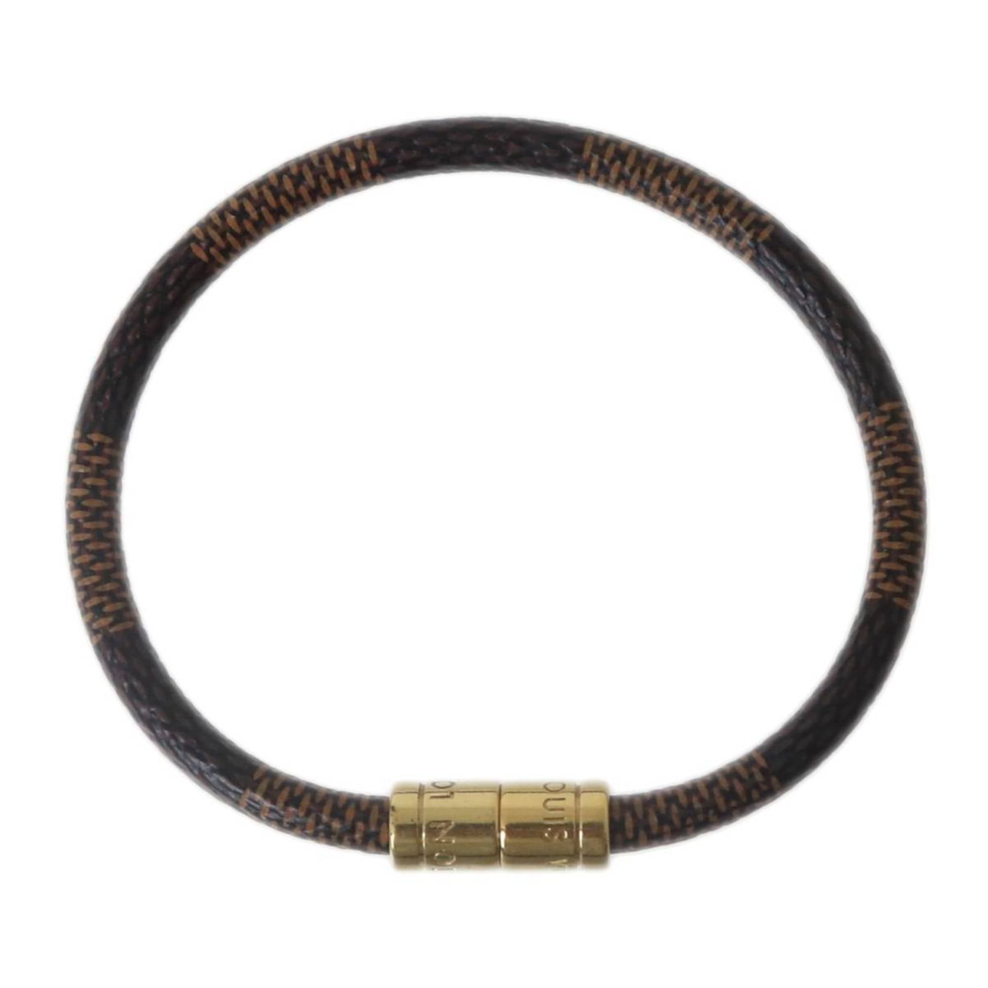 Louis Vuitton Louis Vuitton Keep It Bracelet Damier Ebene M6139F Size ONE SIZE - 2 Thumbnail