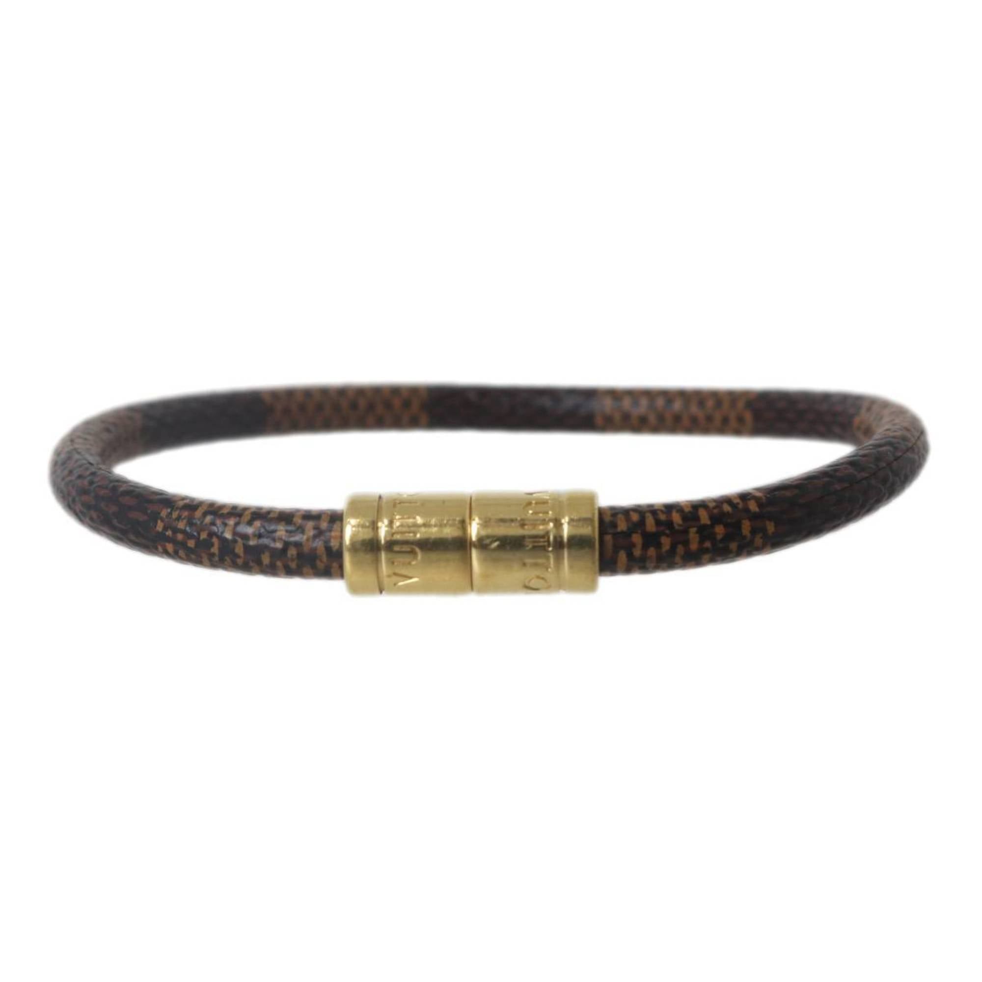 Louis Vuitton Louis Vuitton Keep It Bracelet Damier Ebene M6139F Size ONE SIZE - 4 Thumbnail