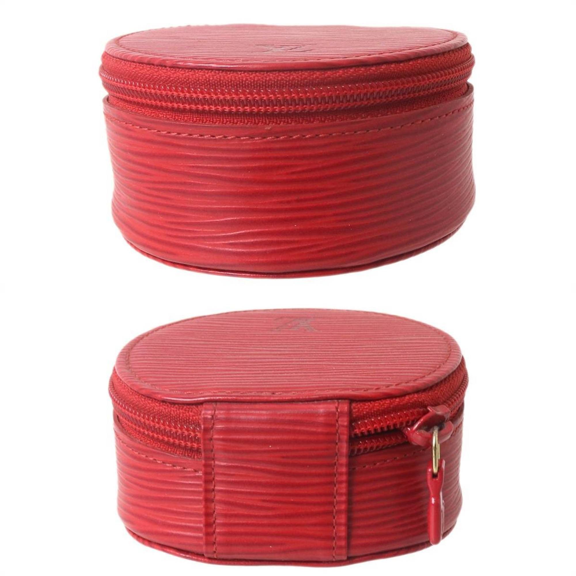 Louis Vuitton Louis Vuitton Ecran Bijou 10 Case Epi Castilian Red M48217 Size ONE SIZE - 2 Thumbnail