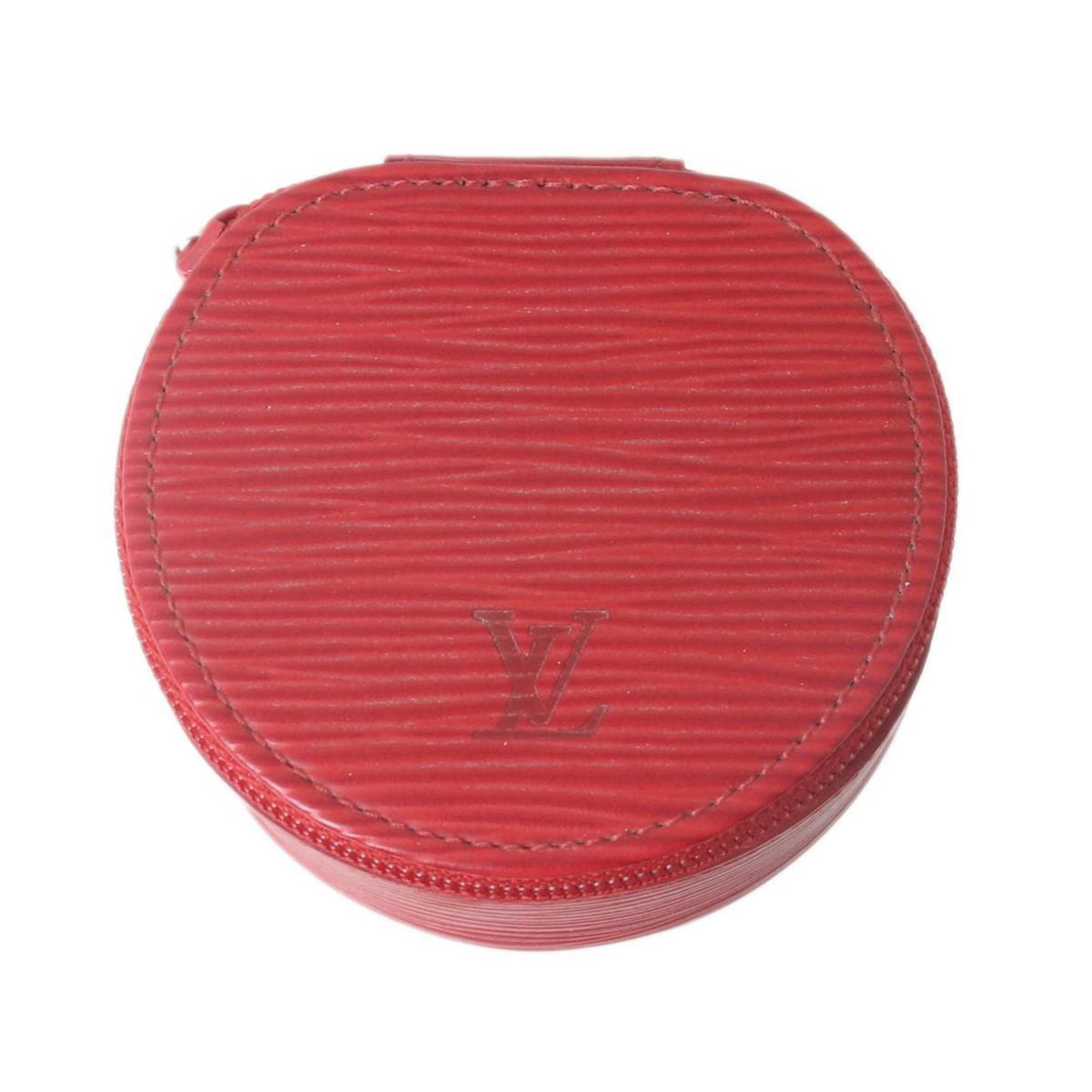 Louis Vuitton Louis Vuitton Ecran Bijou 10 Case Epi Castilian Red M48217 Size ONE SIZE - 4 Thumbnail