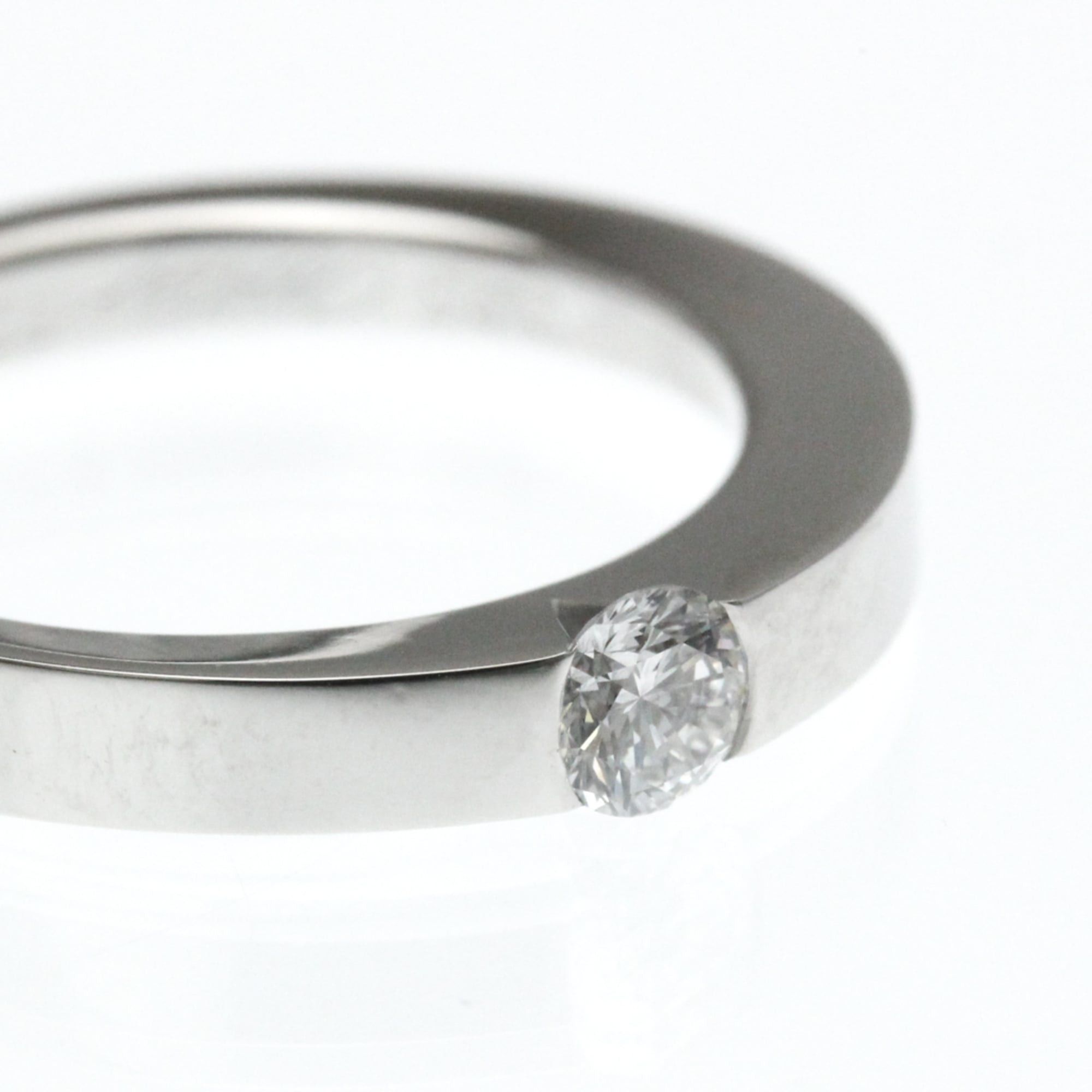 Cartier Cartier Date With Ring Platinum Fashion Diamond Band Ring Silver Size ONE SIZE - 9 Thumbnail