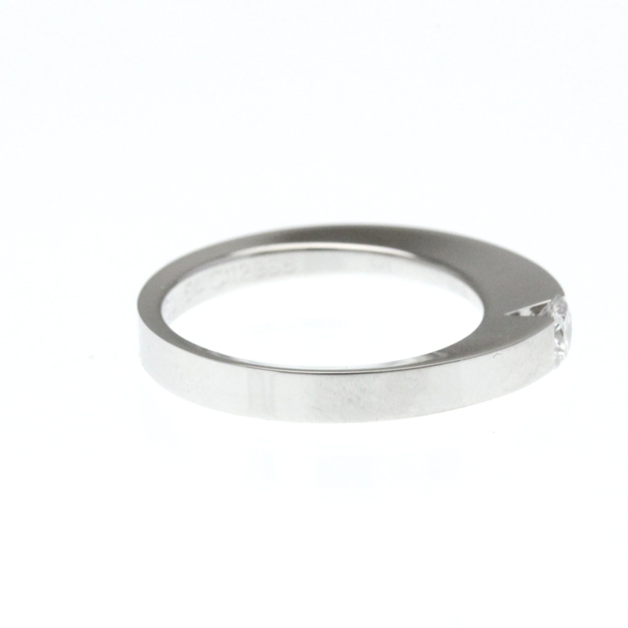 Cartier Cartier Date With Ring Platinum Fashion Diamond Band Ring Silver Size ONE SIZE - 4 Thumbnail