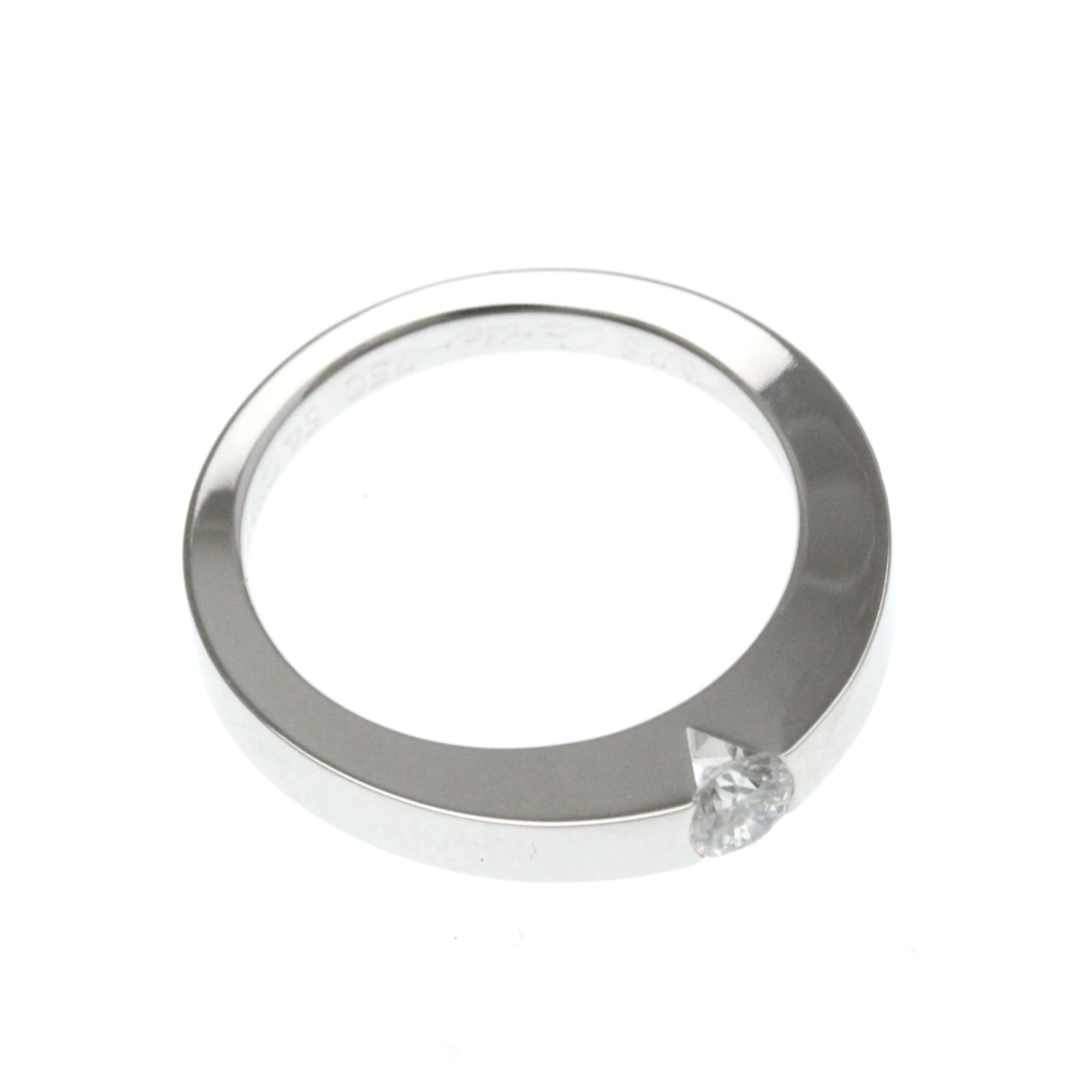 Cartier Cartier Date With Ring Platinum Fashion Diamond Band Ring Silver Size ONE SIZE - 11 Thumbnail