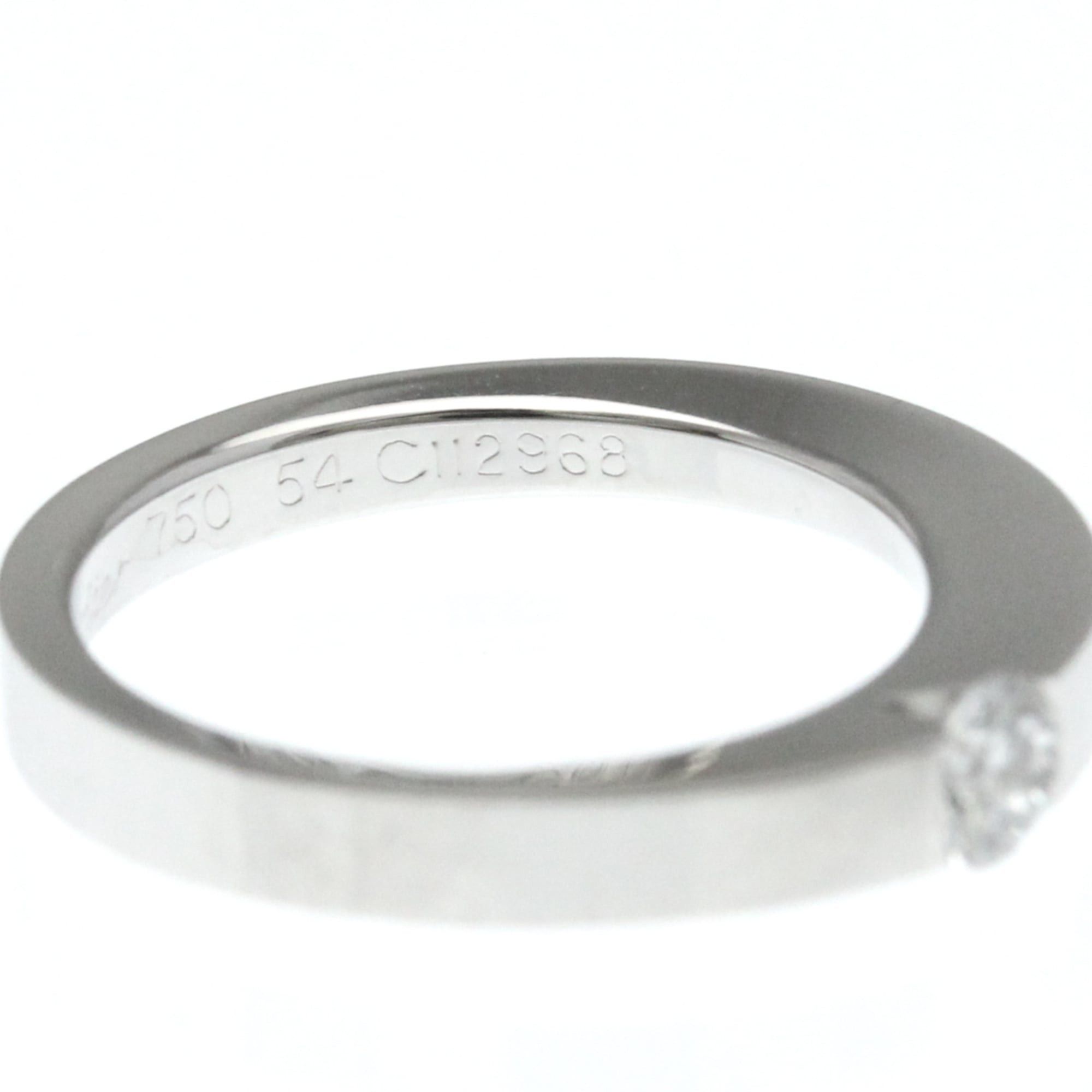 Cartier Cartier Date With Ring Platinum Fashion Diamond Band Ring Silver Size ONE SIZE - 6 Thumbnail