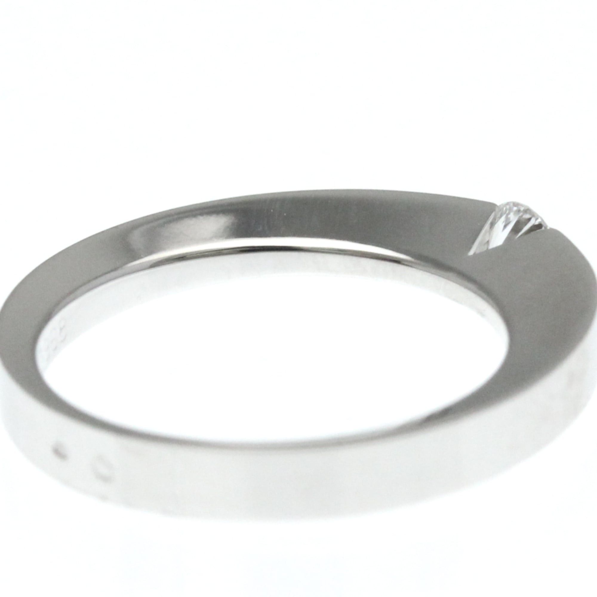 Cartier Cartier Date With Ring Platinum Fashion Diamond Band Ring Silver Size ONE SIZE - 7 Thumbnail