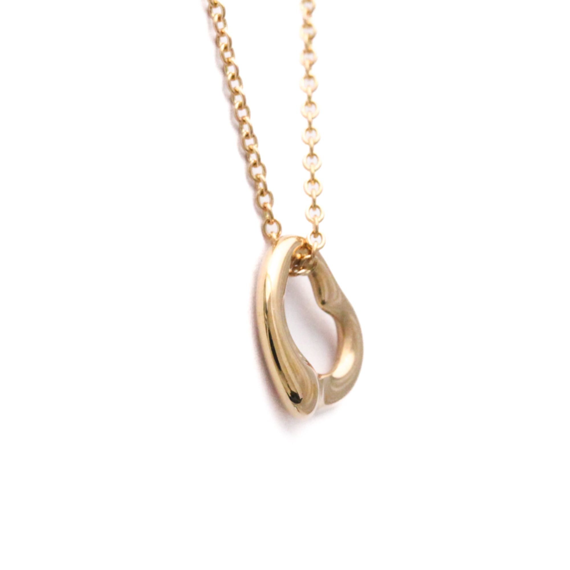 Tiffany & Co. Tiffany Open Heart Pink Gold (18K) No Stone Men,Women Fashion Pendant Necklace (Pink Gold) Size ONE SIZE - 4 Thumbnail