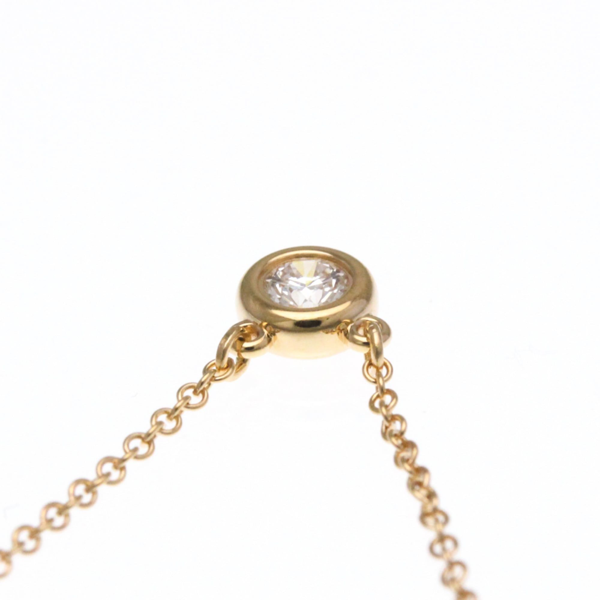 Tiffany & Co. Tiffany Diamonds By The Yard Pink Gold (18K) Diamond Men,Women Fashion Pendant Necklace (Pink Gold) Size ONE SIZE - 15 Thumbnail