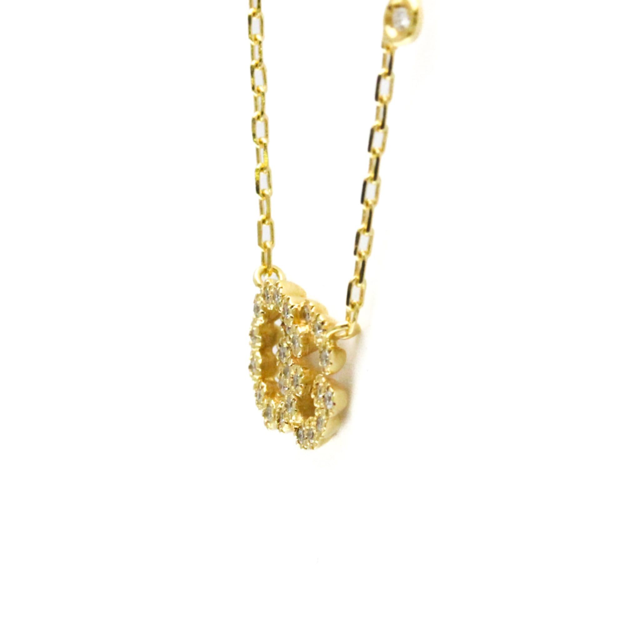 Gucci Gucci GG Diamond Necklace Yellow Gold (18K) Diamond Men,Women Fashion Pendant Necklace (Gold) Size ONE SIZE - 3 Thumbnail