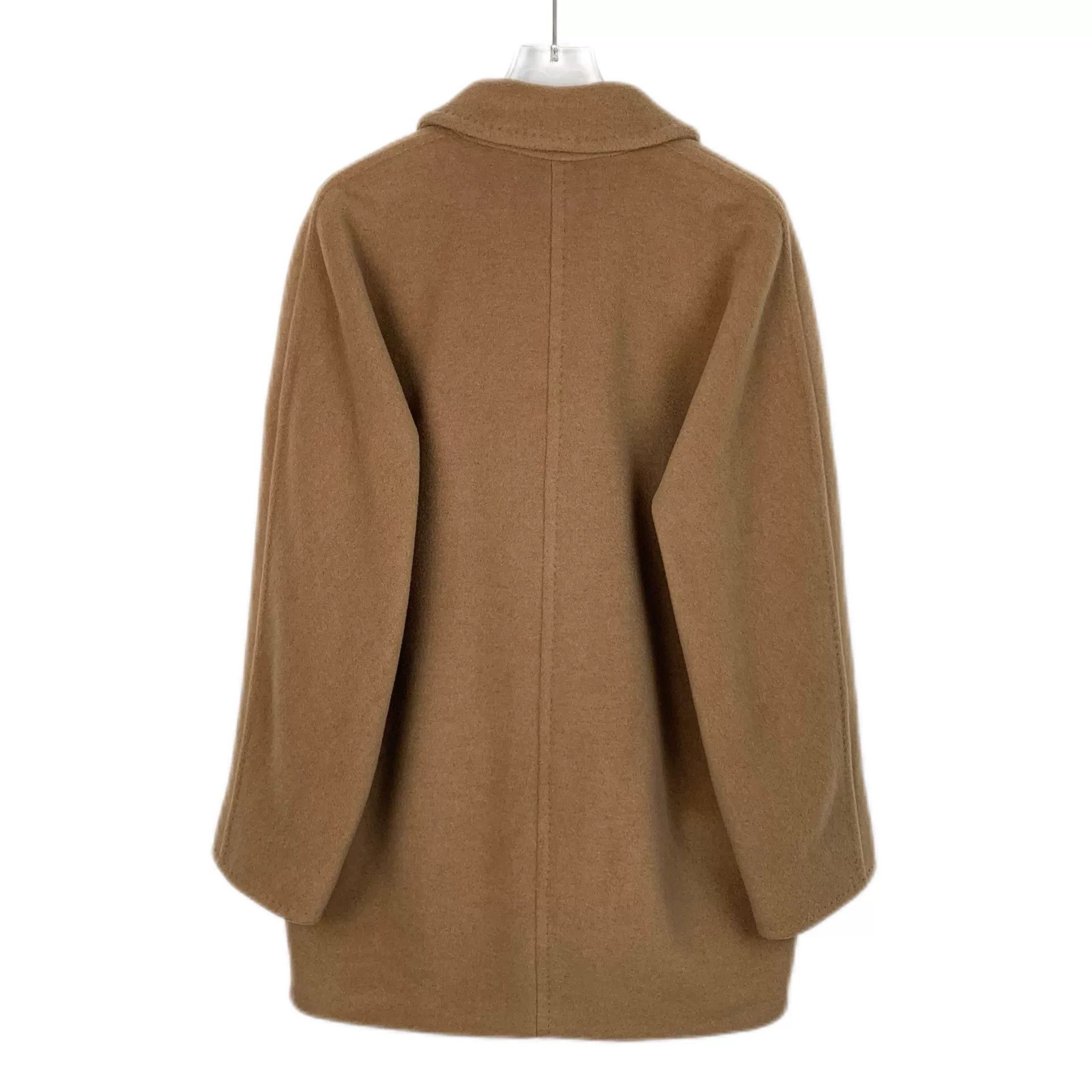 Max Mara maxmara brown double-breasted coat size xs Size US XS / EU 42 / 0 - 2 Thumbnail