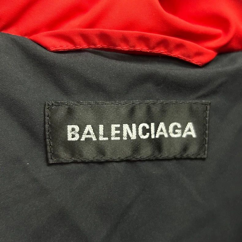 Balenciaga Balenciaga Red Football Print Logo Down Jacket Size US M / EU 48-50 / 2 - 7 Thumbnail