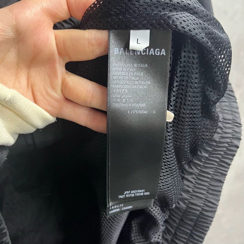 Balenciaga Black Zip-Up Jacket