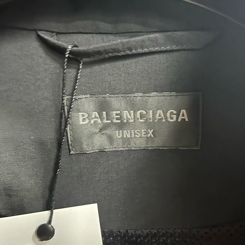 Balenciaga Black Zip-Up Jacket