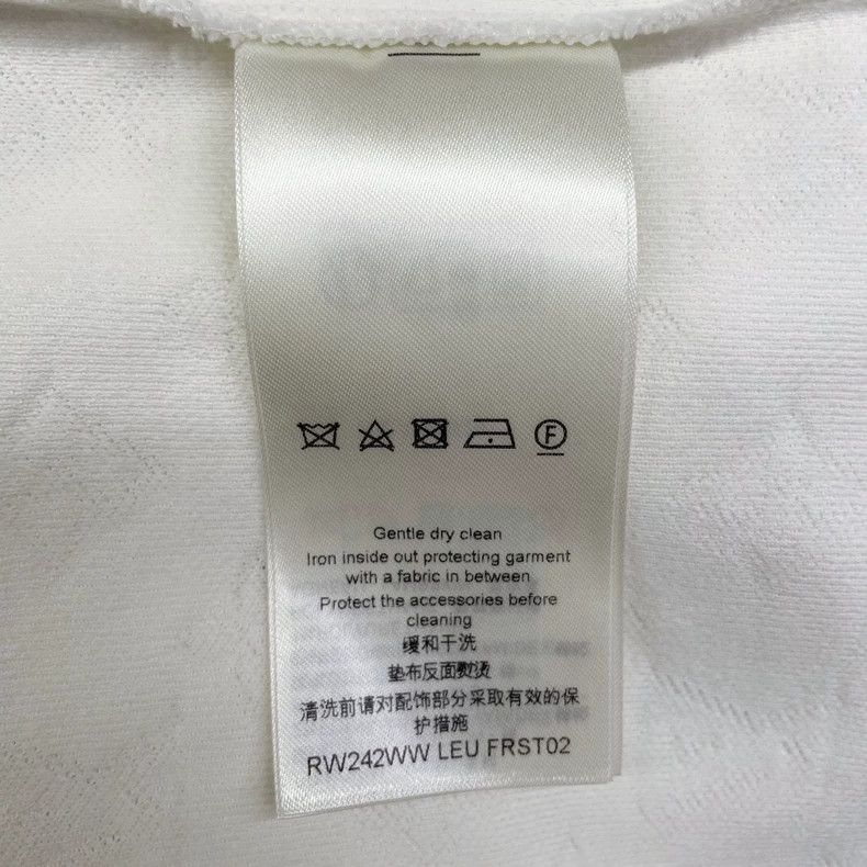 Louis Vuitton LV White Logo Sweatshirt M Size US M / EU 48-50 / 2 - 6 Thumbnail
