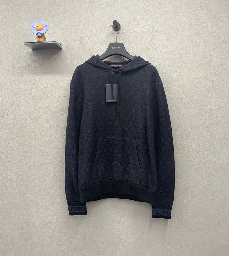 Louis Vuitton Louis Vuitton SS23 Logo Wool Sweatshirt Size US M / EU 48-50 / 2 - 2 Thumbnail
