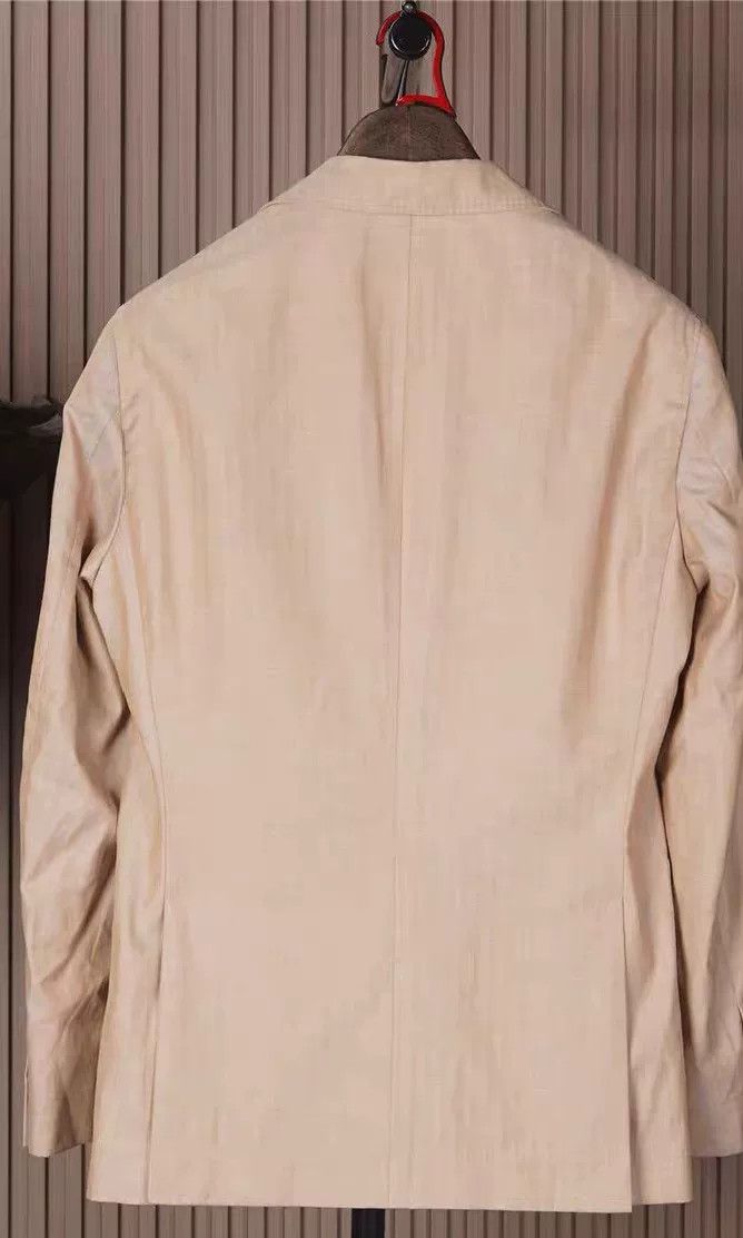 Brunello Cucinelli Brunello Cucinelli Men's Silk-Cotton Suit Jacket Size US XS / EU 42 / 0 - 2 Thumbnail