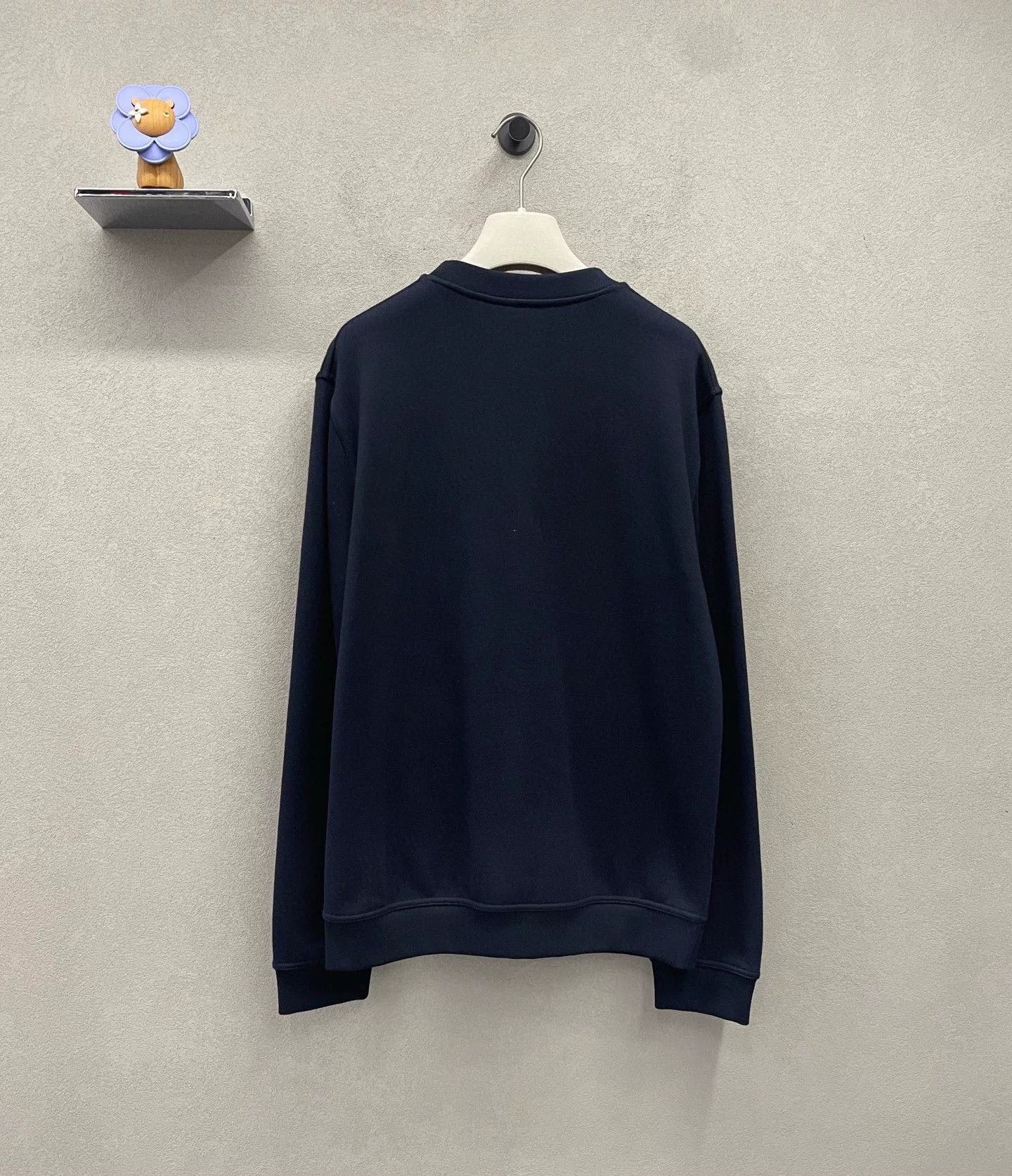 Hermes Hermes Navy Animal Print Sweatshirt Size US L / EU 52-54 / 3 - 2 Thumbnail