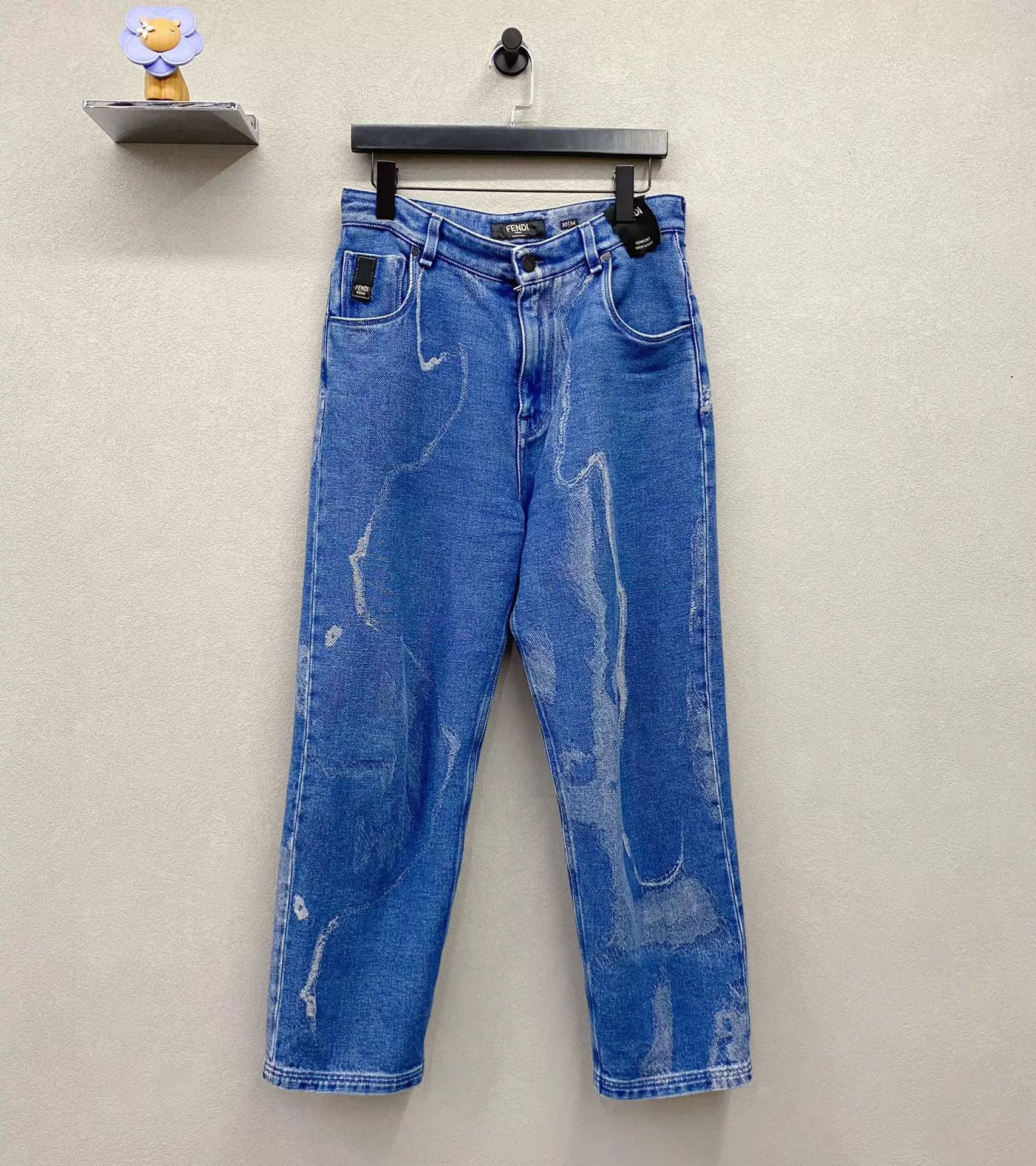 Fendi Fendi Blue Denim Suit Size US 36 / EU 52 - 4 Thumbnail