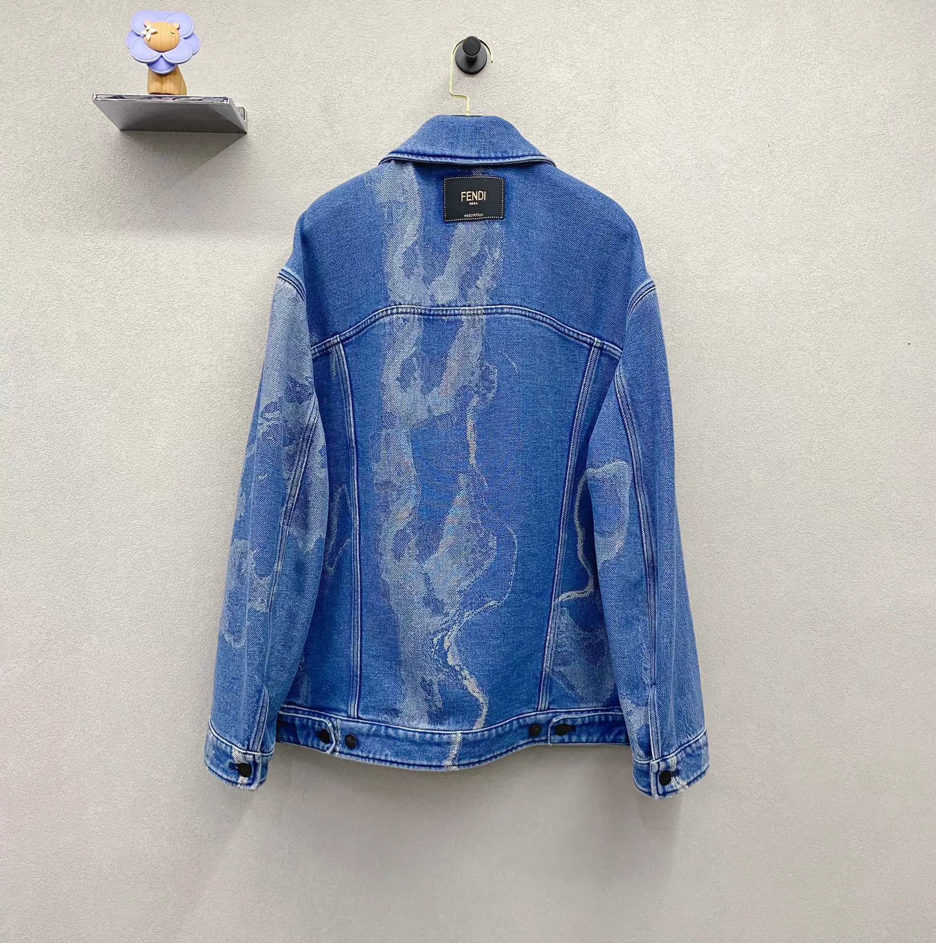 Fendi Fendi Blue Denim Suit Size US 36 / EU 52 - 3 Thumbnail