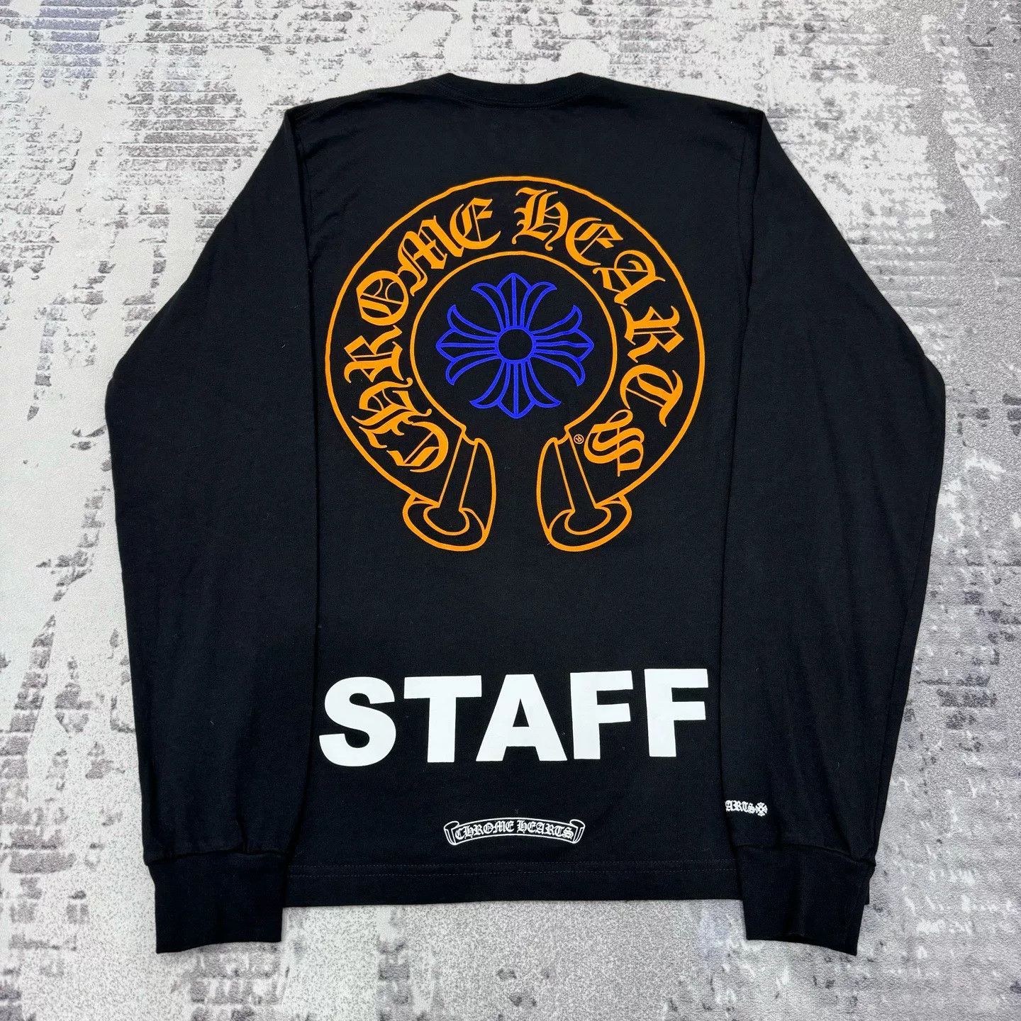 Chrome Hearts Chrome Hearts STAFF Pattern Long Sleeve T-Shirt Size US M / EU 48-50 / 2 - 2 Thumbnail