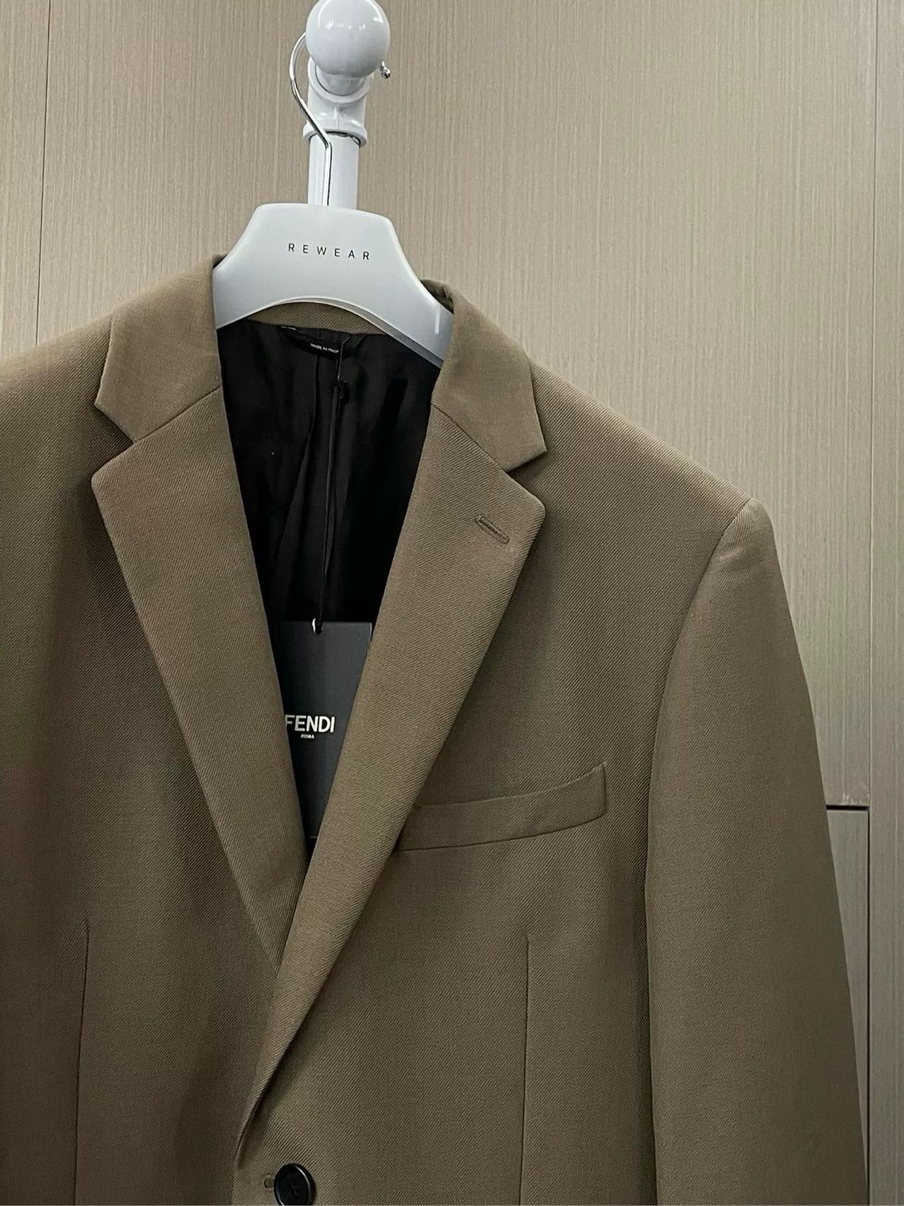 Fendi Fendi Brown Blazer Coat New With Tags Size US M / EU 48-50 / 2 - 2 Thumbnail