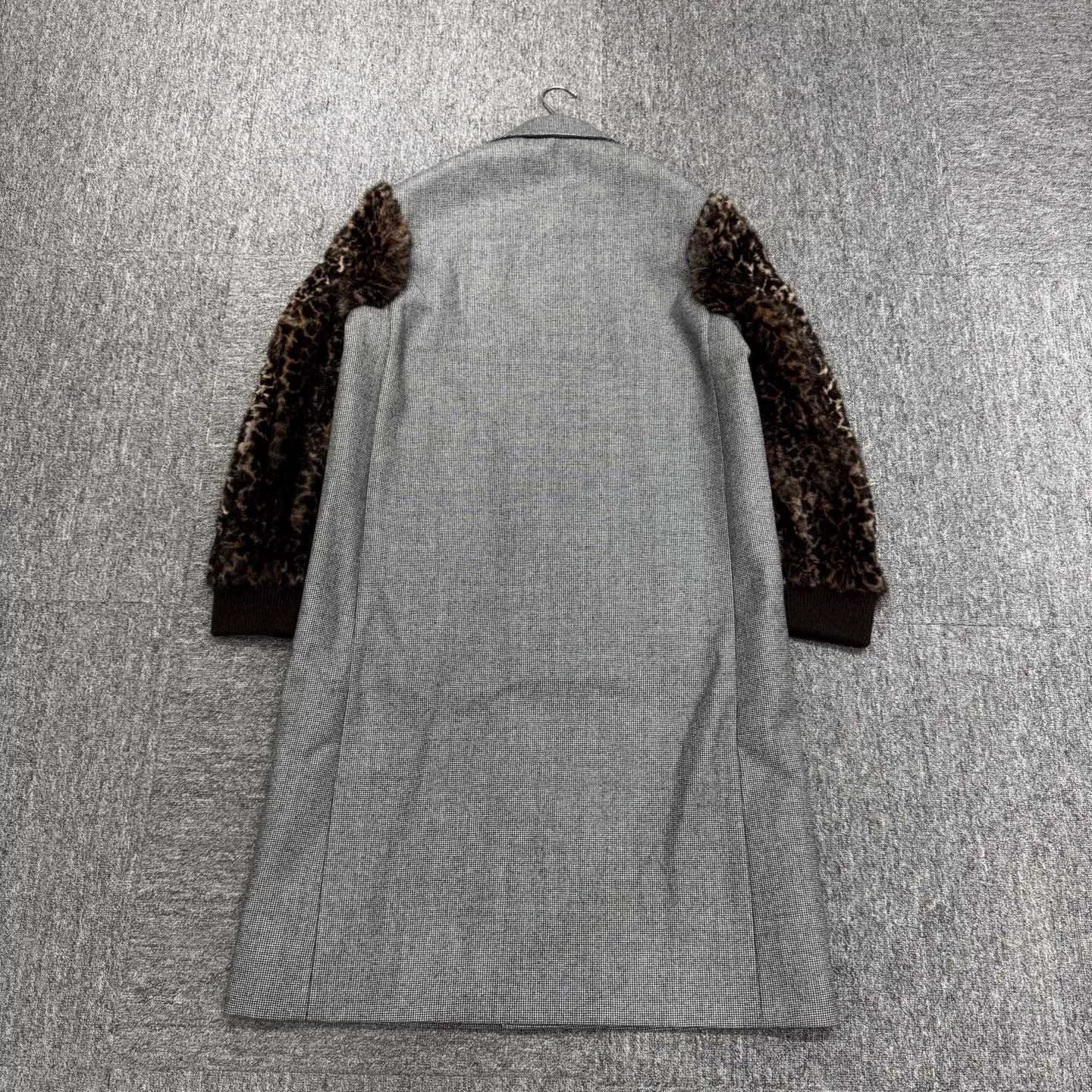 Fendi Fendi Fur Paneled Long Coat Size US XL / EU 56 / 4 - 5 Thumbnail