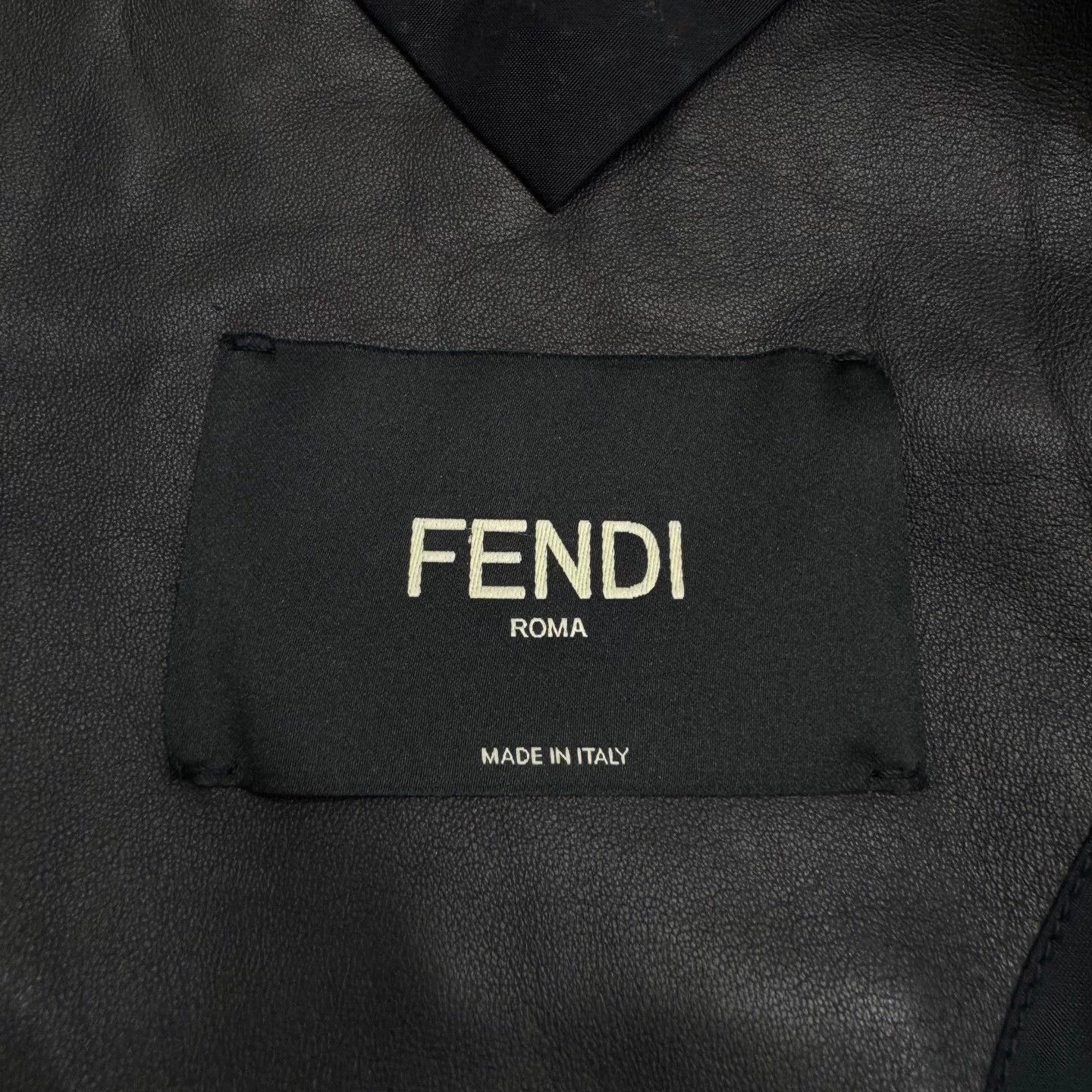 Fendi Fendi Wave Stripe Lambskin Jacket Size US L / EU 52-54 / 3 - 2 Thumbnail