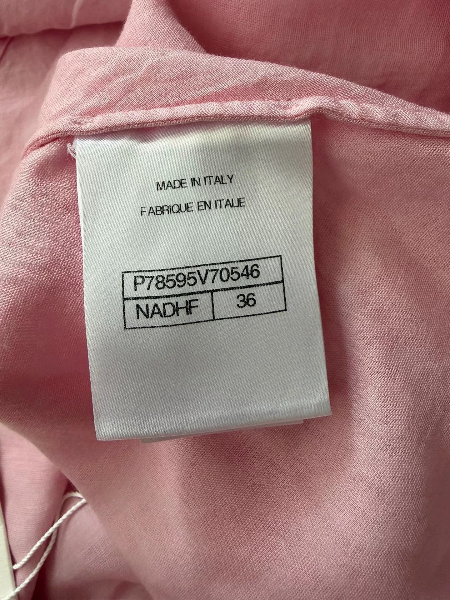 Chanel Chanel Coco Beach Pink Halter Top Size US S / EU 44-46 / 1 - 5 Thumbnail