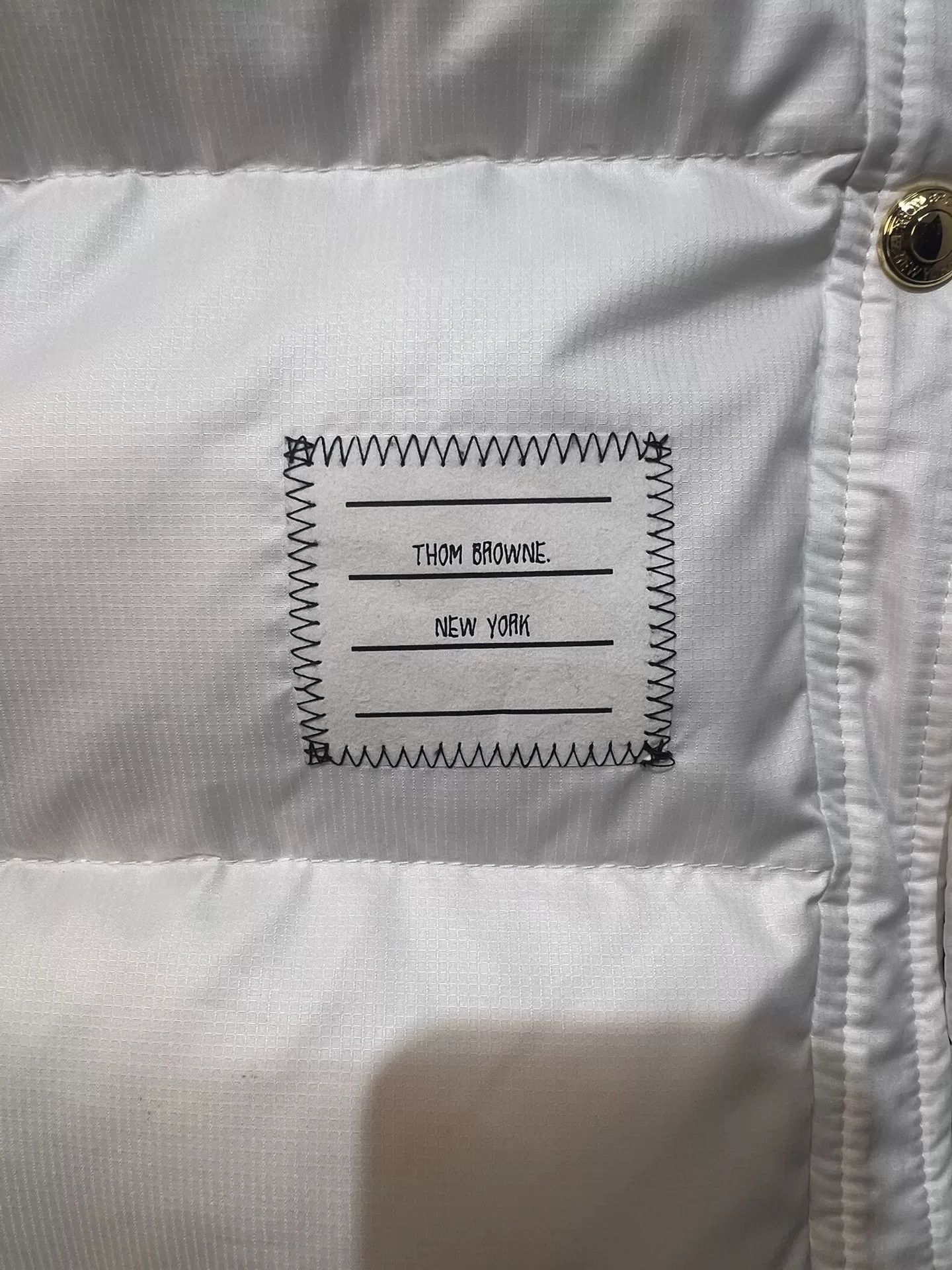 Thom Browne Thom Browne White Long Down Coat Size US XL / EU 56 / 4 - 6 Thumbnail