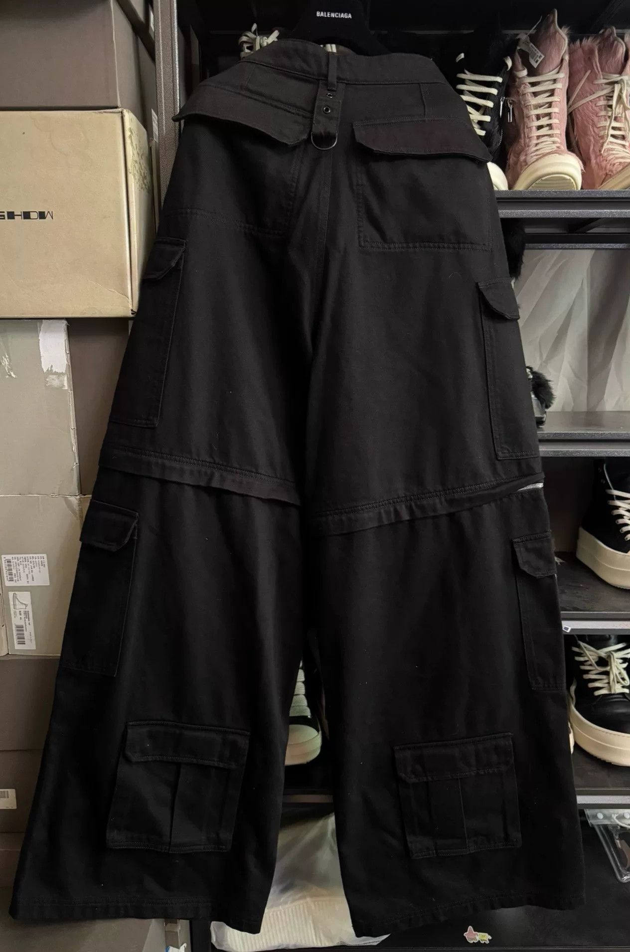 Vetements Vetements Double Zip Cargo Denim Jeans Size US 30 / EU 46 - 2 Thumbnail