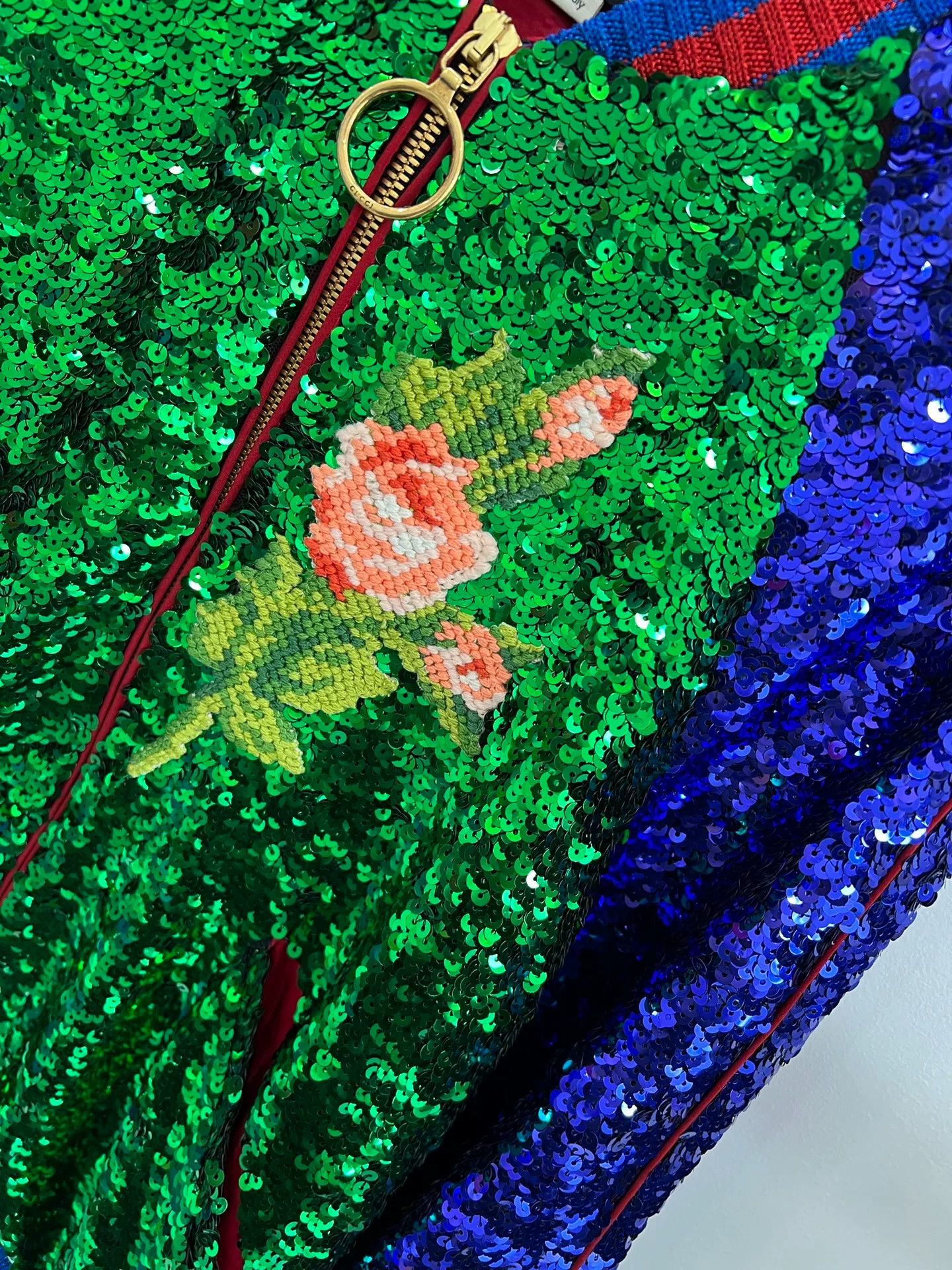 Gucci gucci tiger sequin embroidered baseball jacket Size US M / EU 48-50 / 2 - 5 Thumbnail