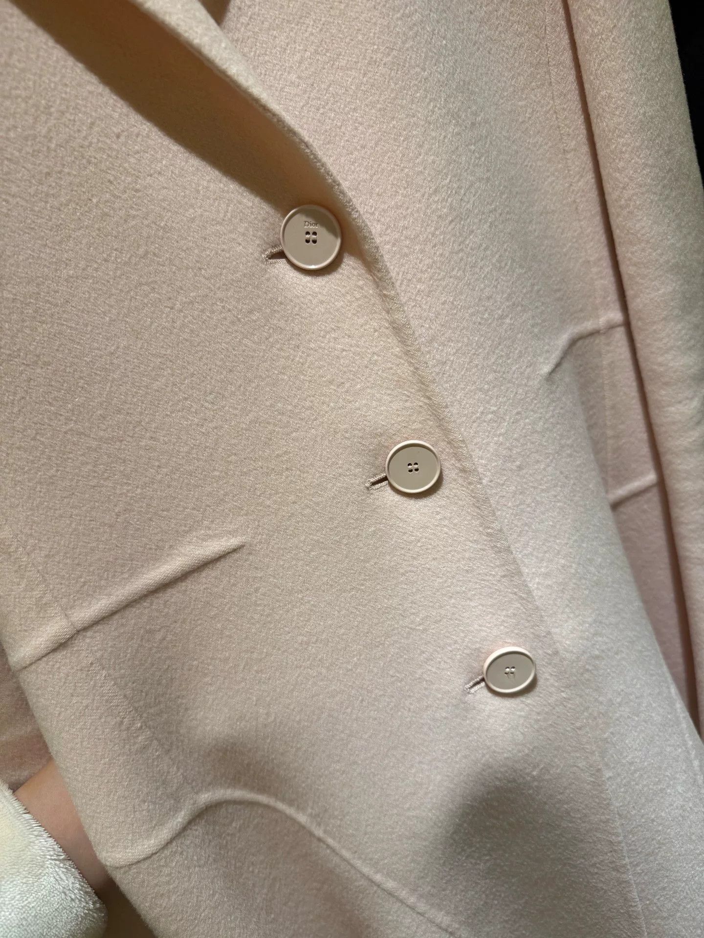Dior dior pink cashmere coat size 38 Size US M / EU 48-50 / 2 - 2 Thumbnail