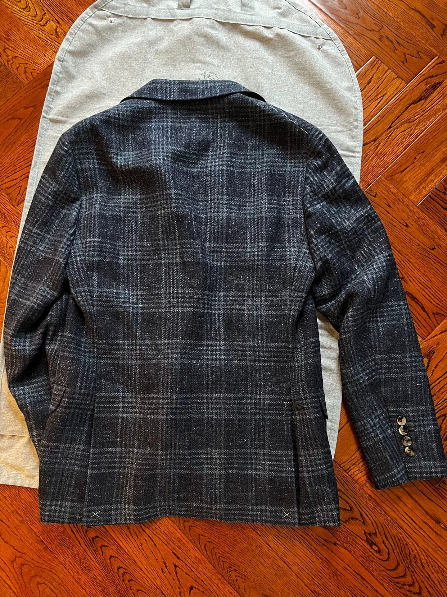 Brunello Cucinelli Brunello Cucinelli Elegant Classic Blazer Jacket Size US L / EU 52-54 / 3 - 3 Thumbnail