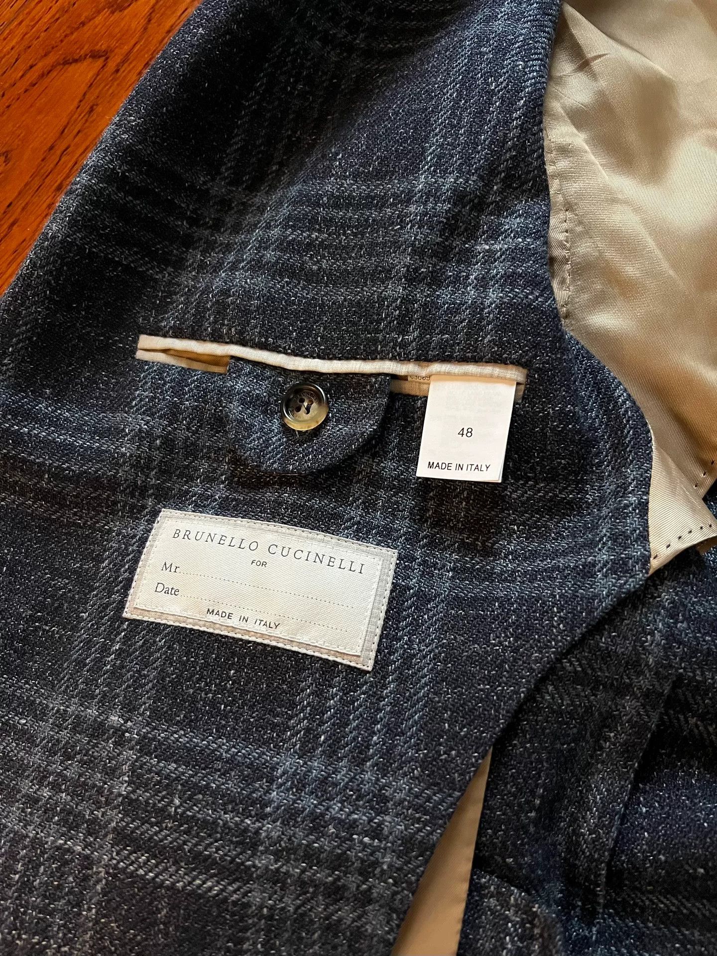 Brunello Cucinelli Brunello Cucinelli Elegant Classic Blazer Jacket Size US L / EU 52-54 / 3 - 6 Thumbnail