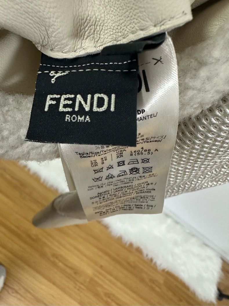 Fendi FENDI Shearling Quilted Coat 40 Size US S / EU 44-46 / 1 - 4 Thumbnail