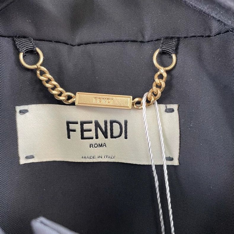 Fendi Fendi Black Jacket Coat Size 38 Size US XS / EU 42 / 0 - 6 Thumbnail