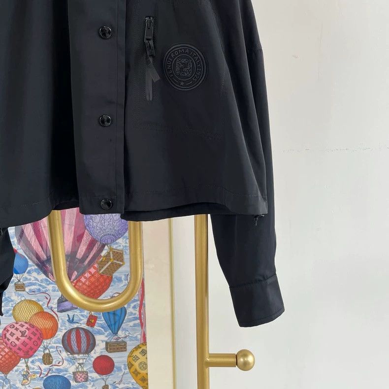 Fendi Fendi Black Jacket Coat Size 38 Size US XS / EU 42 / 0 - 4 Thumbnail