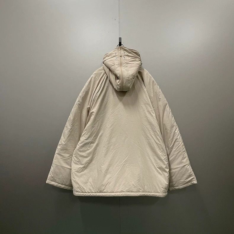 Balenciaga Balenciaga Beige Down Cotton Coat Size US M / EU 48-50 / 2 - 2 Thumbnail