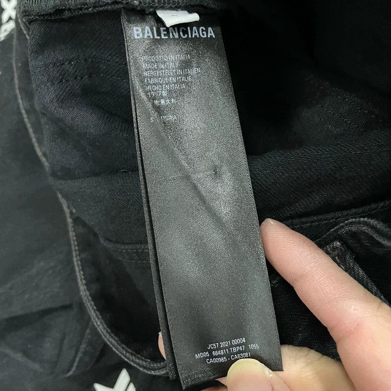 Balenciaga Balenciaga Double Hook Denim Jeans Size US 26 / EU 42 - 3 Thumbnail