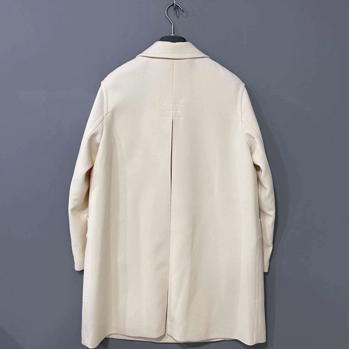Hermes HERMES Cream Full Print Inner Coat Size US XS / EU 42 / 0 - 3 Thumbnail