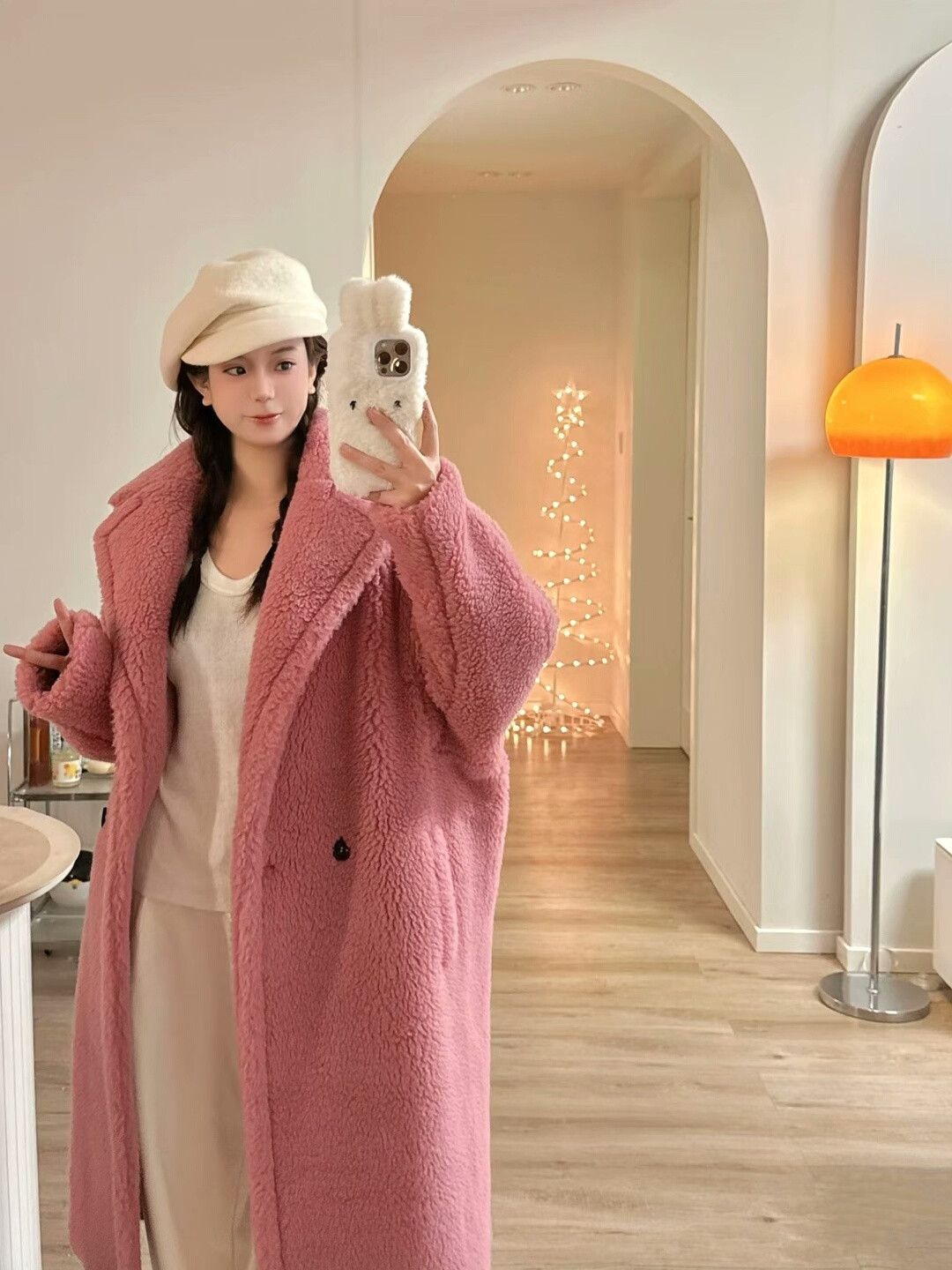 Max Mara maxmara raspberry pink teddy coat size S Size US S / EU 44-46 / 1 - 6 Thumbnail