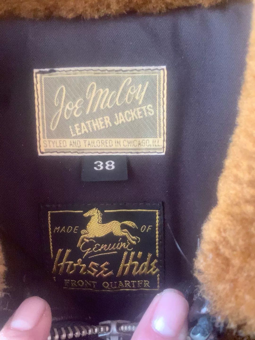 The Real McCoy's JoeMcCoy30's Horsehide Bear Jacket Size US M / EU 48-50 / 2 - 3 Thumbnail