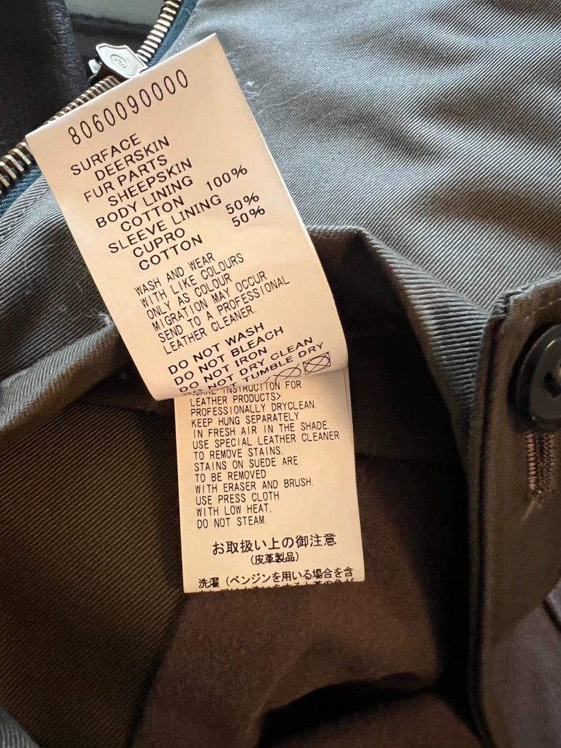 Nigel Cabourn Nigel Cabourn 4-Pocket Deer Leather Jacket Size US M / EU 48-50 / 2 - 5 Thumbnail
