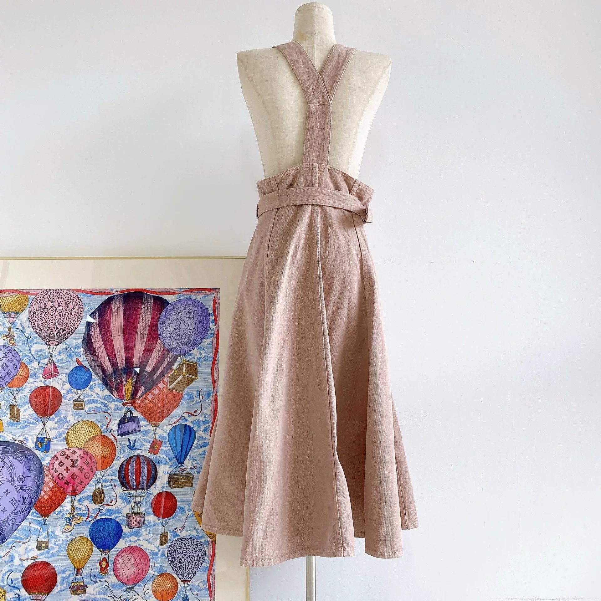 Dior Dior Women's Pink Denim Sundress Size US M / EU 48-50 / 2 - 2 Thumbnail
